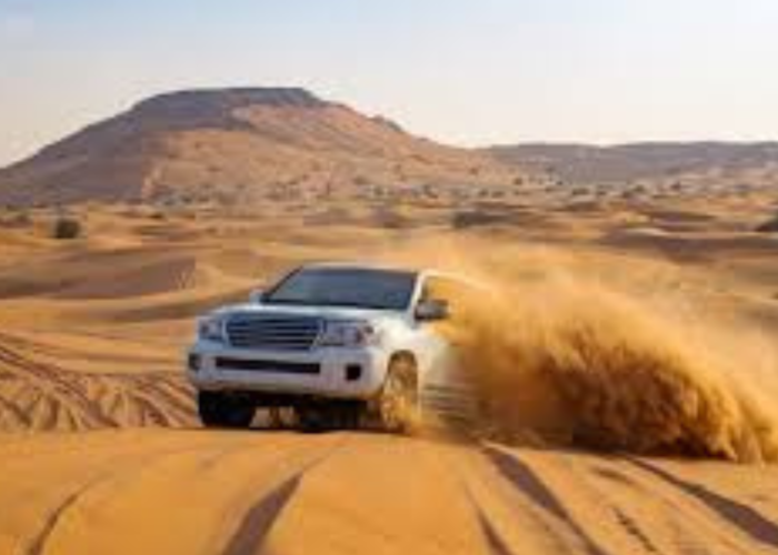 Safe and Thrilling Dune Bashing Ride in Dubai