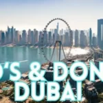 Do's and Don'ts in Dubai