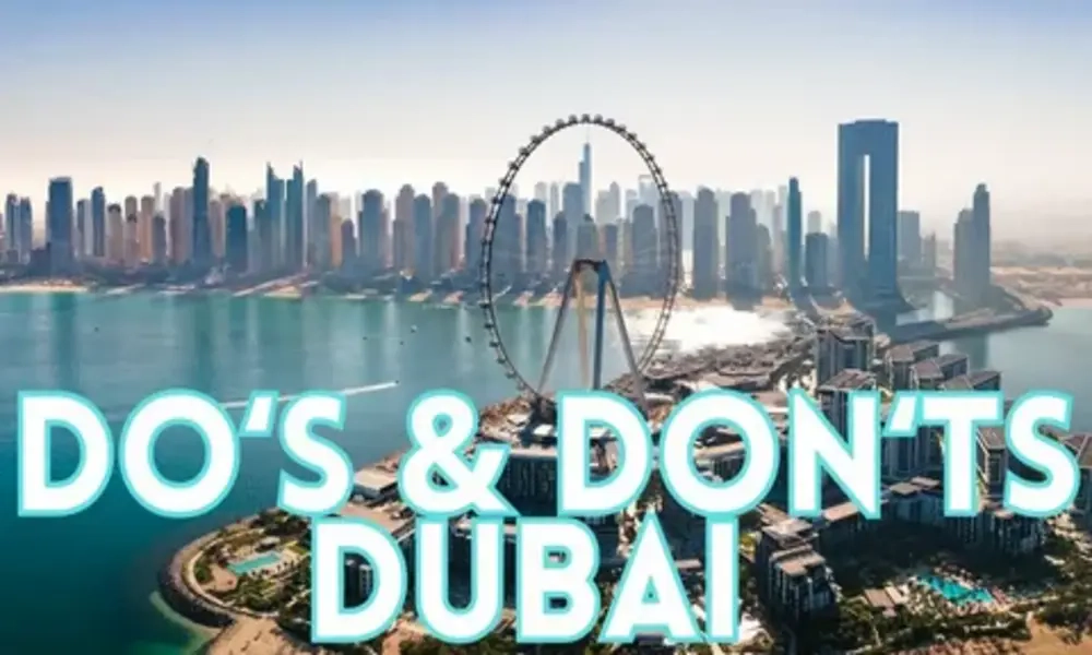 Do's and Don'ts in Dubai